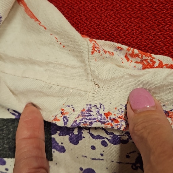 Van Halen concert tee XL short sleeve splatter graphic Sammy multicolored - Picture 3 of 6